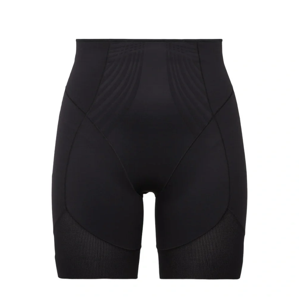 NWT SPANX Haute Contour Mid-Thigh Short size XL in Black